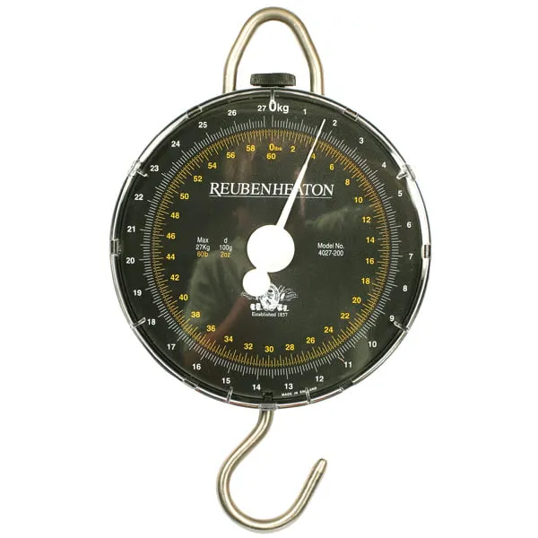 Reuben Heaton 4000 Series Standard Angling Scales 60lb x 2oz Divisions