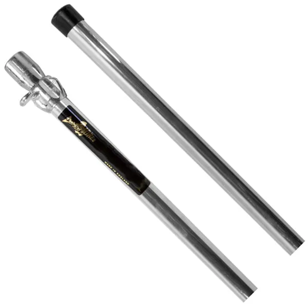 Dinsmores 7ft 6ins Extending Plain Alloy Landing Net Handle