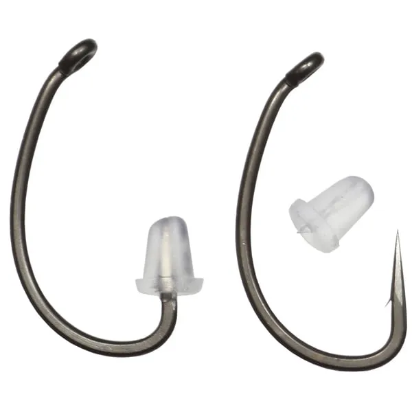 Gardner Hand Sharpened Continental Mugga (Covert Dark Plated) Hooks – Barbed