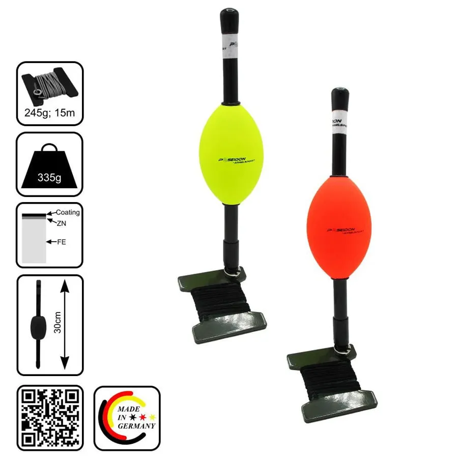 Poseidon Angelsport Marker Buoy – Coloured