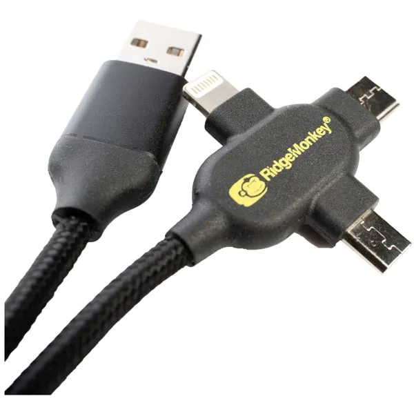 RidgeMonkey Vault USB-A to Multi Out Cable 2m - Image 2