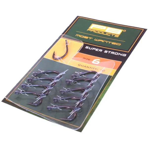 PB Products Super Strong Hooks DBF – Barbed