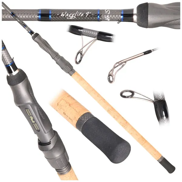 Free Spirit Hi-S 9ft 2-Piece Wagglite Rod – Cork Handle (Special Order Item)