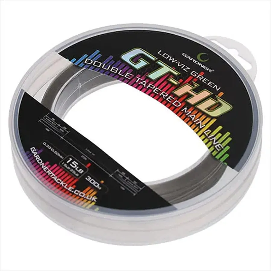 Gardner GT-HD Tapered Main Line 300m – 15lb – 0.33mm – 0.50mm