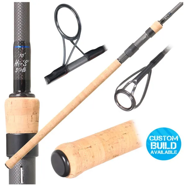 Free Spirit Hi-S Black Edition Carp Rod (TB Special) 10ft 3.5lb – Cork Handle