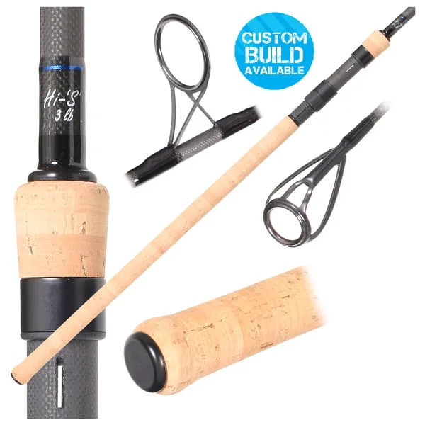 Free Spirit Hi-S Black Edition Carp Rod (TB Special) 10ft 3lb – Cork Handle