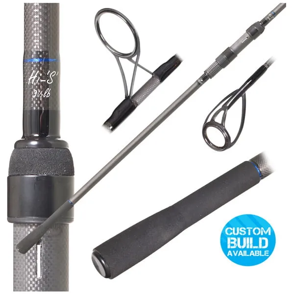 Free Spirit Hi-S Black Edition Carp Rod (TB Special) 12ft 3.5lb (50mm) – Abbreviated Handle