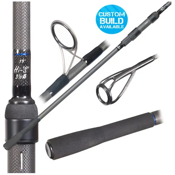 Free Spirit Hi-S Black Edition Carp Rod (TB Special) 11ft 3.5lb – Abbreviated Handle (Special Order Item)