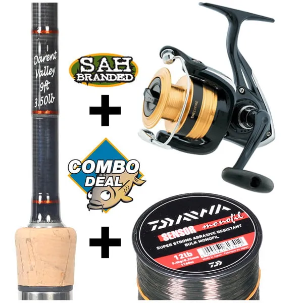 Combo Deal – TB Darent Valley Specimen 9ft 3.5lb Rod Kit – Sweepfire LT 4000