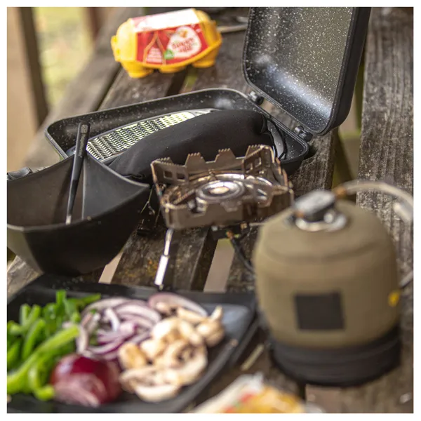 RidgeMonkey Connect Pan and Griddle XX Large Granite Edition - Image 9