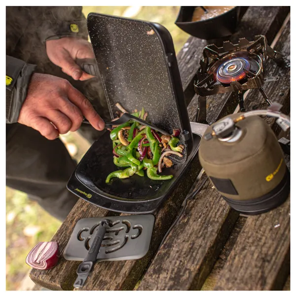 RidgeMonkey Connect Pan and Griddle XX Large Granite Edition - Image 8