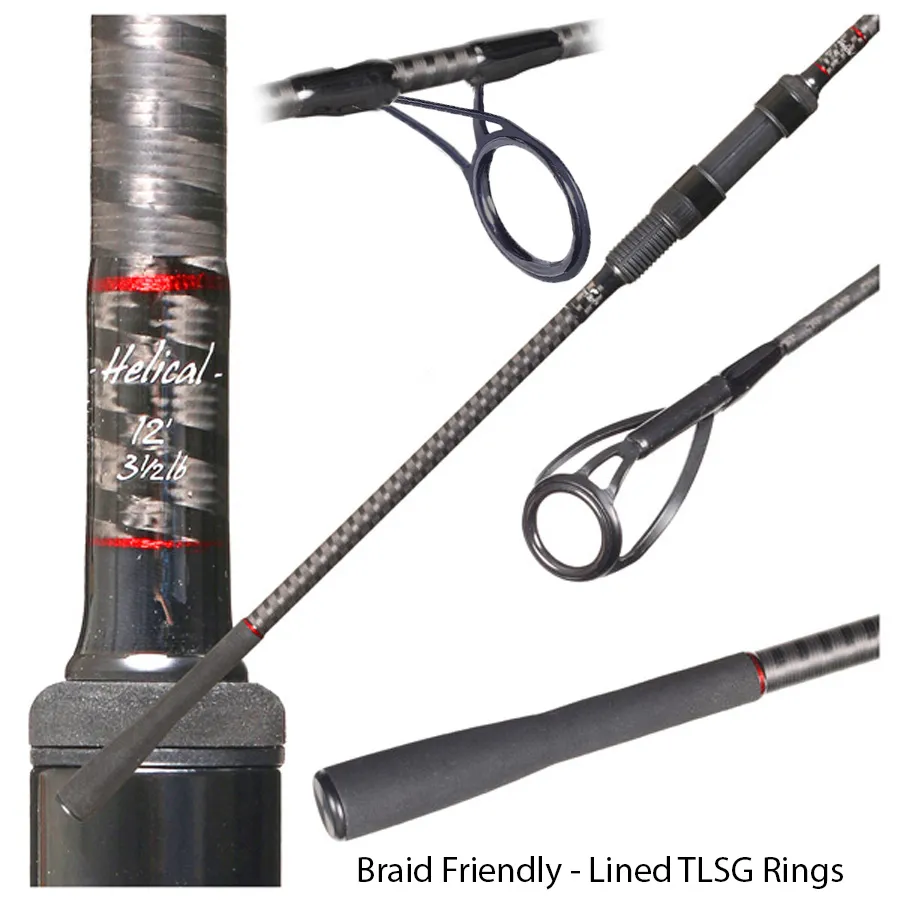 Free Spirit Helical Carp Rod 12ft 3.5lb – 50mm - Image 2