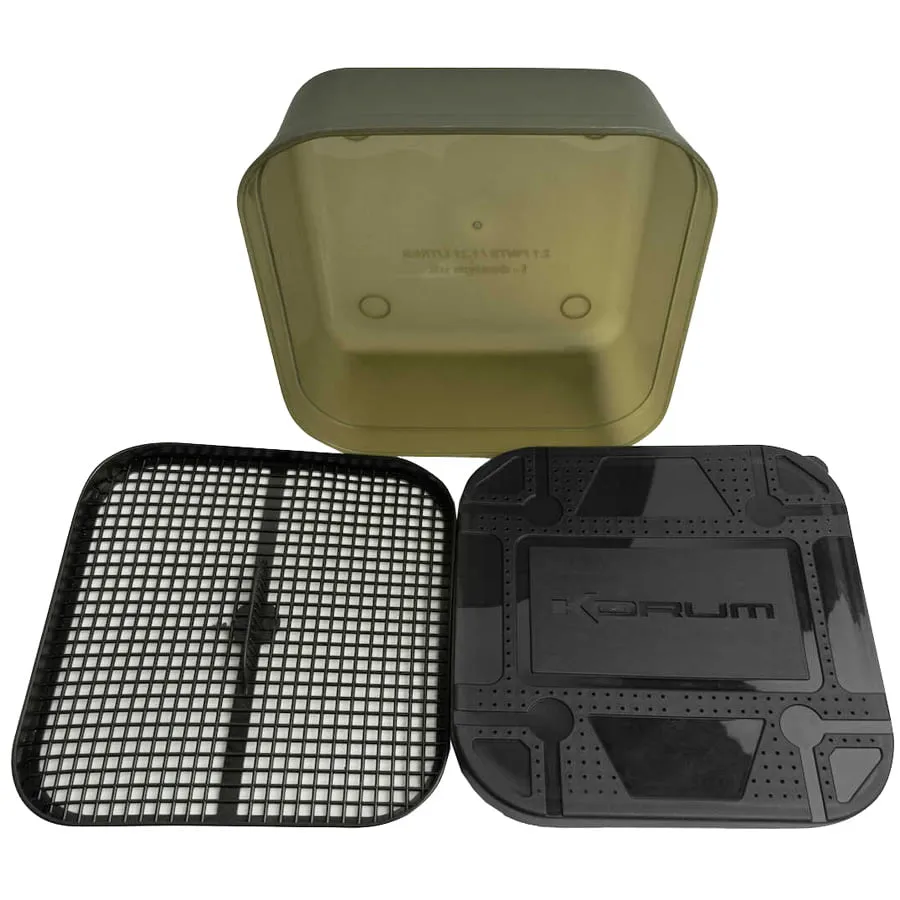 Korum Maggot Tub and Riddle – 2pt/1.2ltr