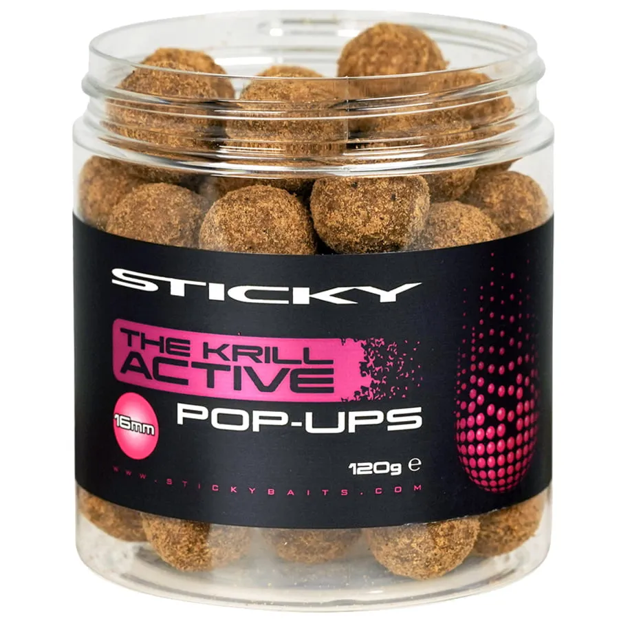 Sticky The Krill Active Pop Ups – 16mm