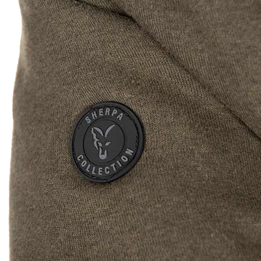 Fox Collection Green/Black Sherpa Jacket - Image 3