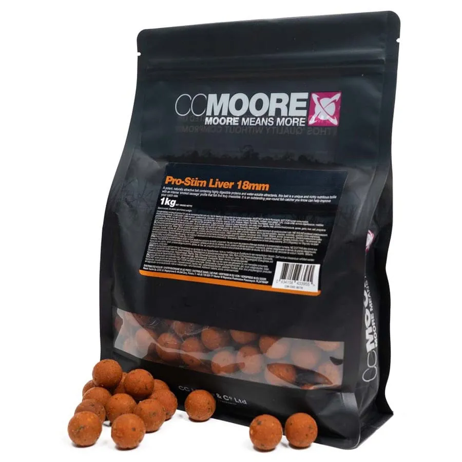 CC Moore Pro-Stim Liver Frozen Boilies
