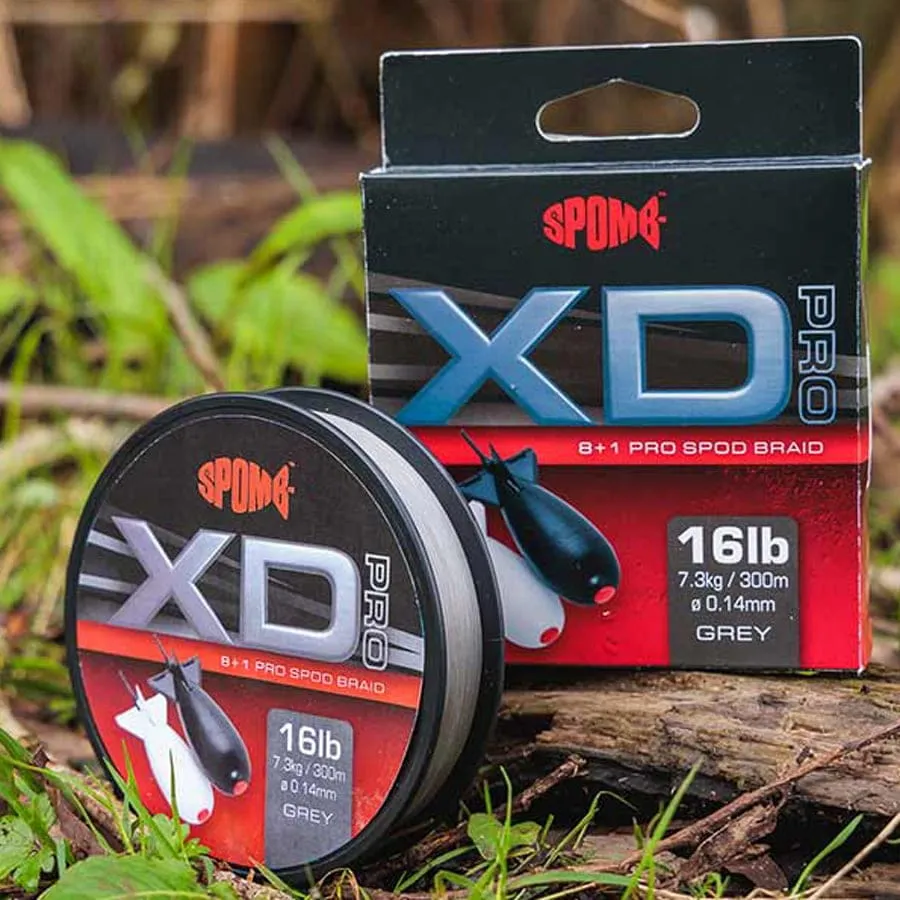 Fox Spomb XD Pro Braid Grey 16lb/7.3kg 300m