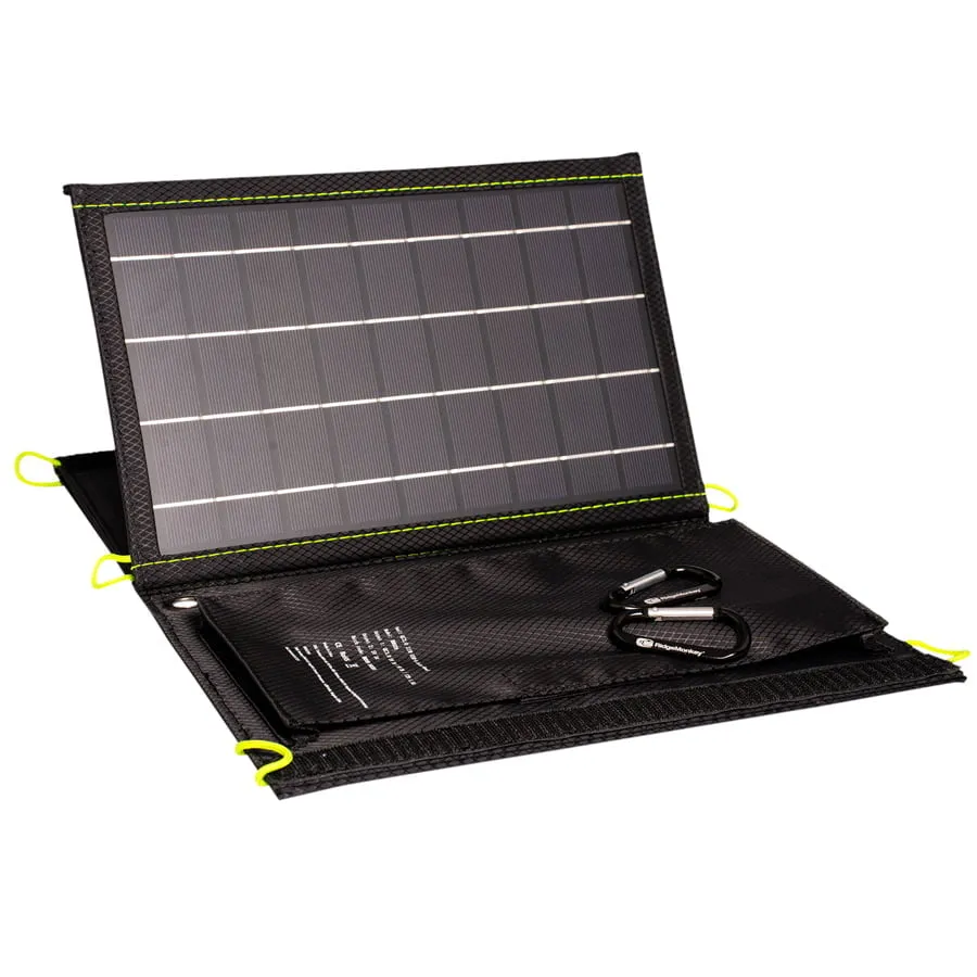 RidgeMonkey Vault QC3.0 USB-A 21W Solar Panel - Image 5