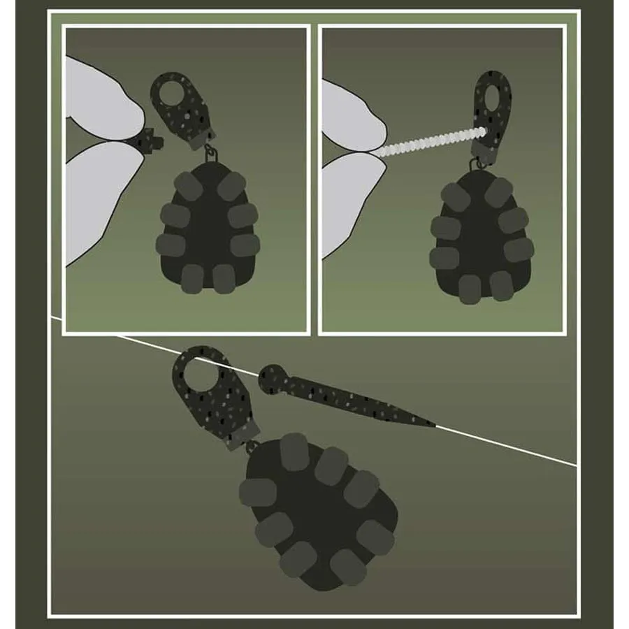 Fox Rage Predator Camo Low Resistance Run Rings - Image 2