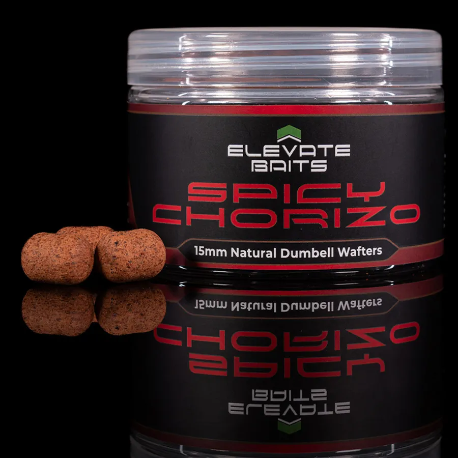 Elevate Baits 15mm x 12mm Natural Dumbell Wafters - Image 2