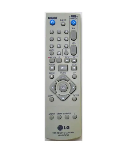 Genuine LG 6711R1P073B GC260W GC480W GC990W VCR Remote - Image 2