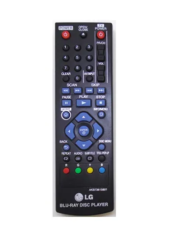 Genuine LG AKB73615801 BP125 BP200 BP220 BP320 Blu-ray Remote BP325… - Image 2