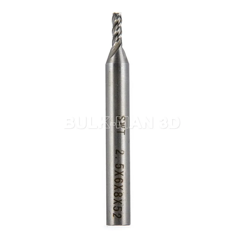 10pcs/Set HSS 4 Flute Milling Cutter 1.5-6mm End Mill Tool Set - Image 5