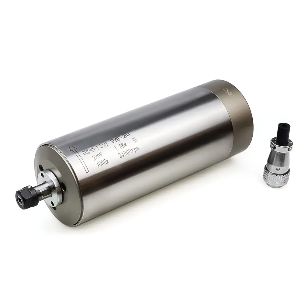 1.5KW/2.2KW Water Cooled Spindle Motor - Image 7