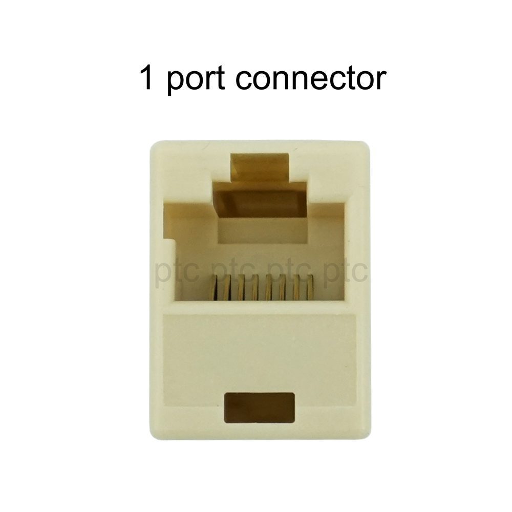 5 x CAT5 RJ45 Coupler Jointer Plug Connectors Adapters - Image 3