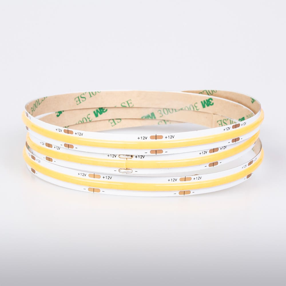 Arc LED 12V 10W COB LED Strip 2700K (Very Warm White) 8mm Wide