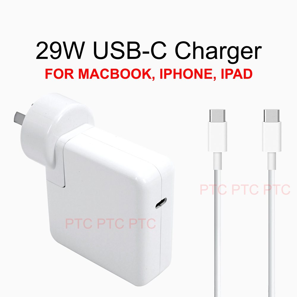 14.5V2A/ 5.2V24A AC Power Adapter Type C Charger for Apple MacBook 12″ USB3.1