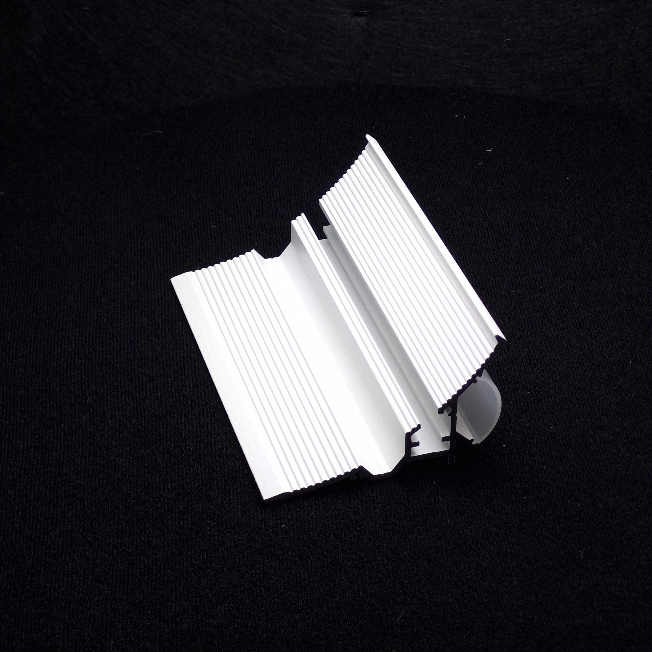 ARC-DWEM 2 Metre Drywall LED Plaster in Profile with Wide Angle Diffuser (White) - Image 6