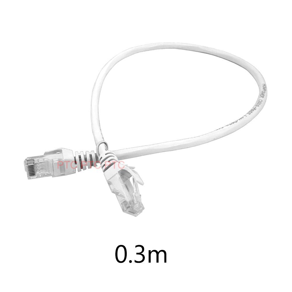 0.15m 0.3m 0.5m 1m 2m 3m 5m RJ45 CAT6 Ethernet Cable, Cat 6 Network LAN Patch Cable Data lead, 23AWG 1000Mbps, Blue White Black Green Red Orange - Image 8