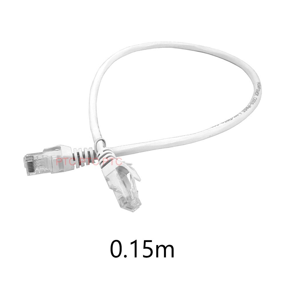 0.15m 0.3m 0.5m 1m 2m 3m 5m RJ45 CAT6 Ethernet Cable, Cat 6 Network LAN Patch Cable Data lead, 23AWG 1000Mbps, Blue White Black Green Red Orange - Image 7