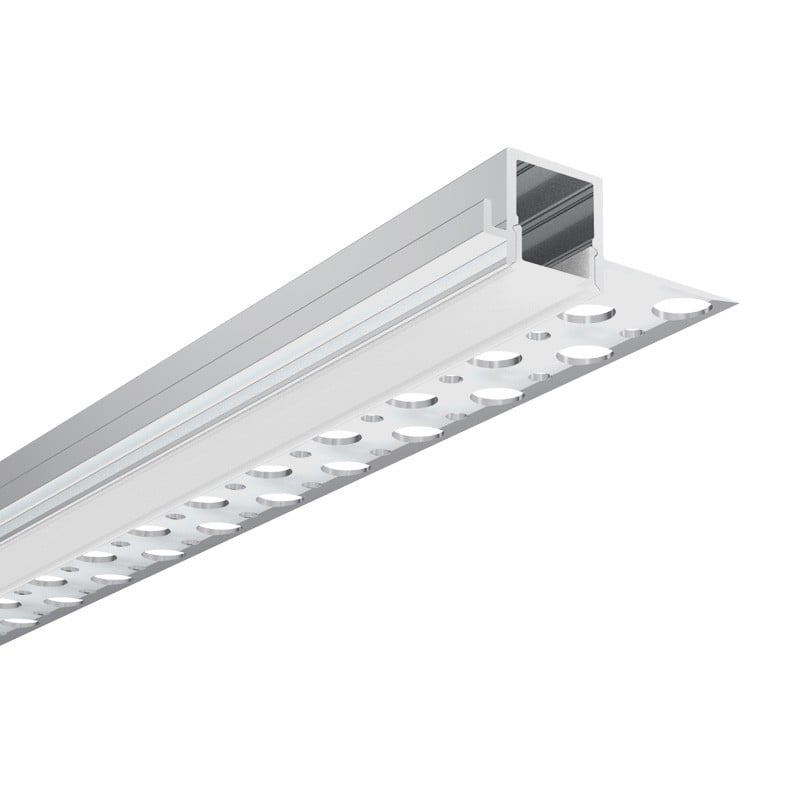 ARC-SWPB Single Wing 10.5mm Plaster in LED Profile Including Diffuser