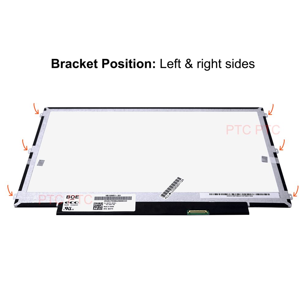 13.3″ 1366×768 Slim LED Screen Display Panel HB133WX1-201 30pin - Image 3