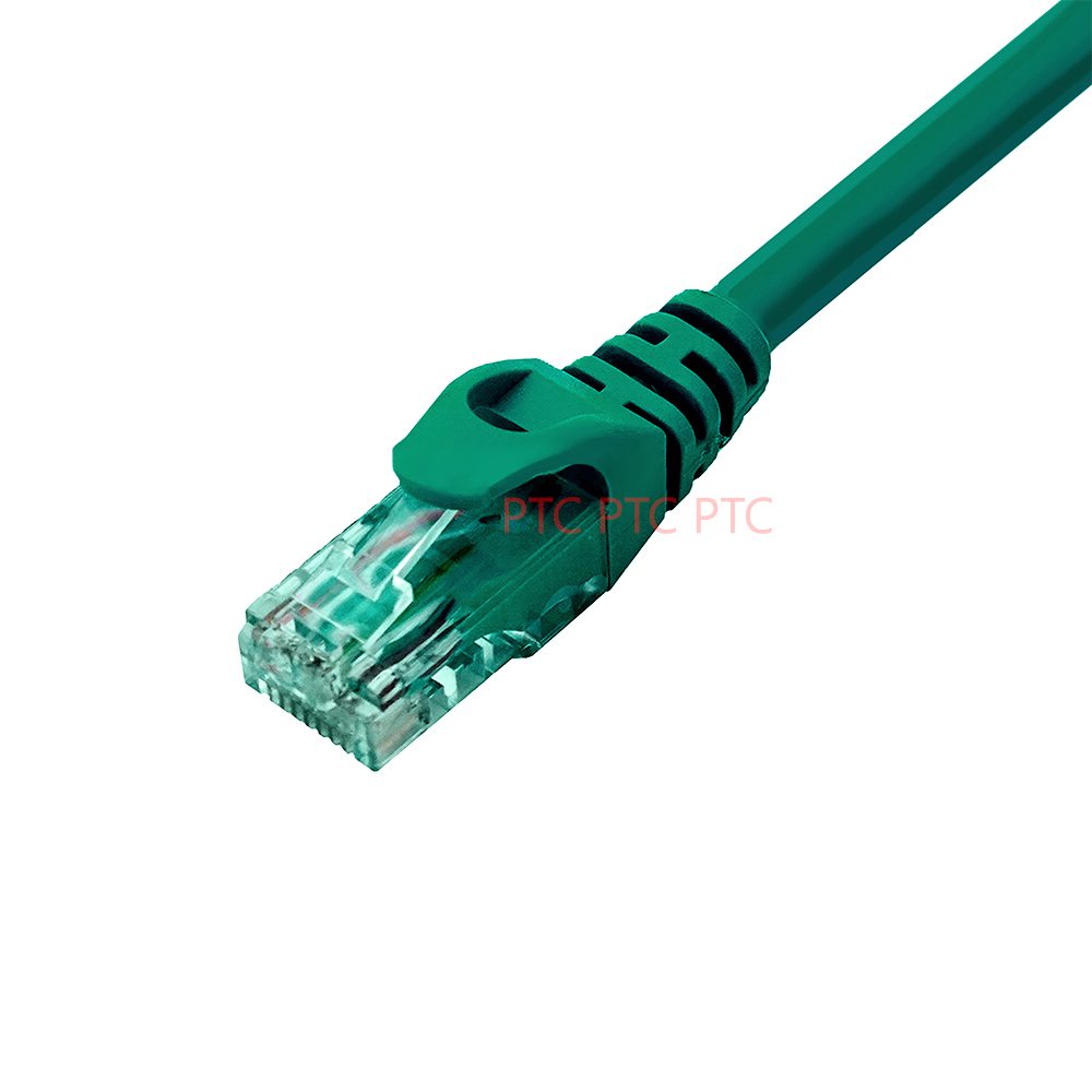 0.3m/30cm Cat6 RJ45 UTP Ethernet Network Cable, Lan Data Patch lead, 23AWG 1000Mbps-green, for Network switch, Server panel, Modem Router, PC Laptop - Image 3