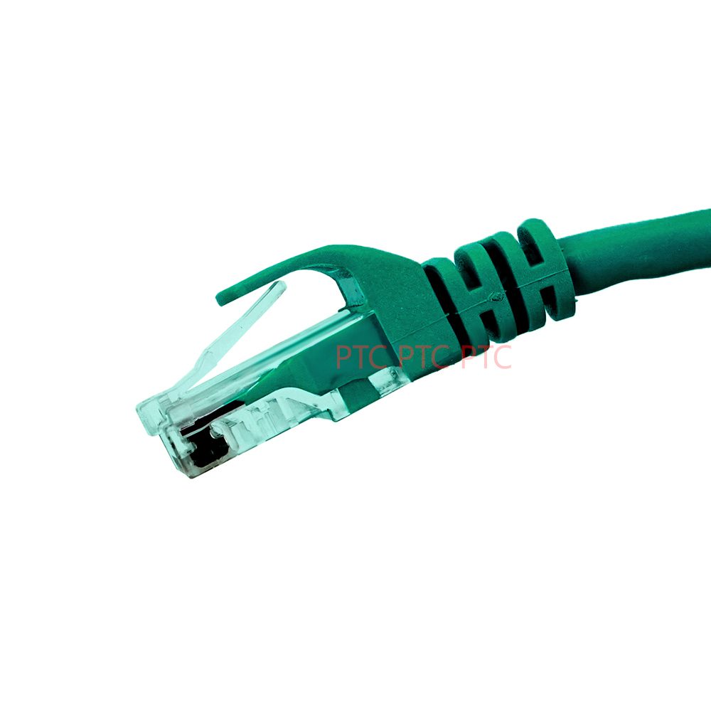 0.3m/30cm Cat6 RJ45 UTP Ethernet Network Cable, Lan Data Patch lead, 23AWG 1000Mbps-green, for Network switch, Server panel, Modem Router, PC Laptop - Image 4