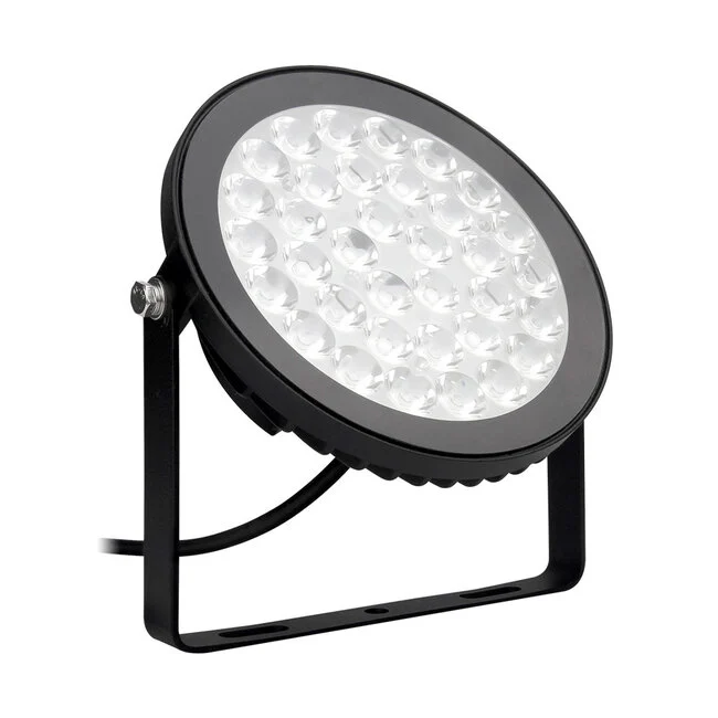 Colour-Flow 240V 15W RGB+CCT Smart LED Garden Spotlight – Includes Spike (Black) - Image 2