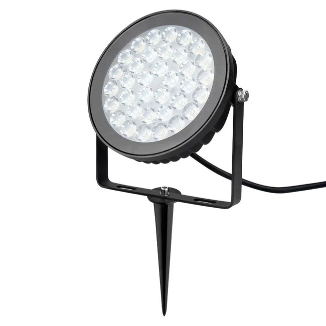 Colour-Flow 240V 15W RGB+CCT Smart LED Garden Spotlight – Includes Spike (Black) - Image 4