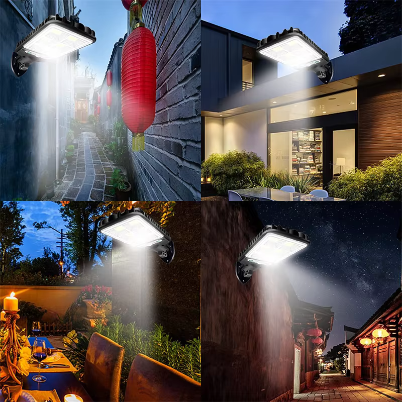 1~8pack Solar Street Lights Outdoor 108COB LED Solar Lamp With 3 Lighting Mode Motion Sensor Security for Garden Patio Path Yard - Image 6