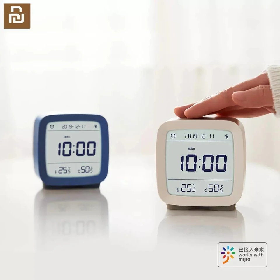 Xiaomi Youpin Qingping Mijia Bluetooth Alarm Clock Temperature Humidity Snooze - Image 3
