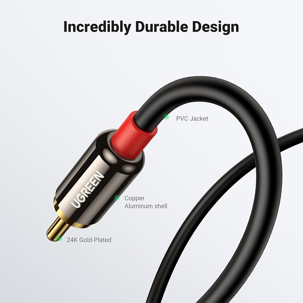 UGREEN 10591 5m Audio Lead - Image 5