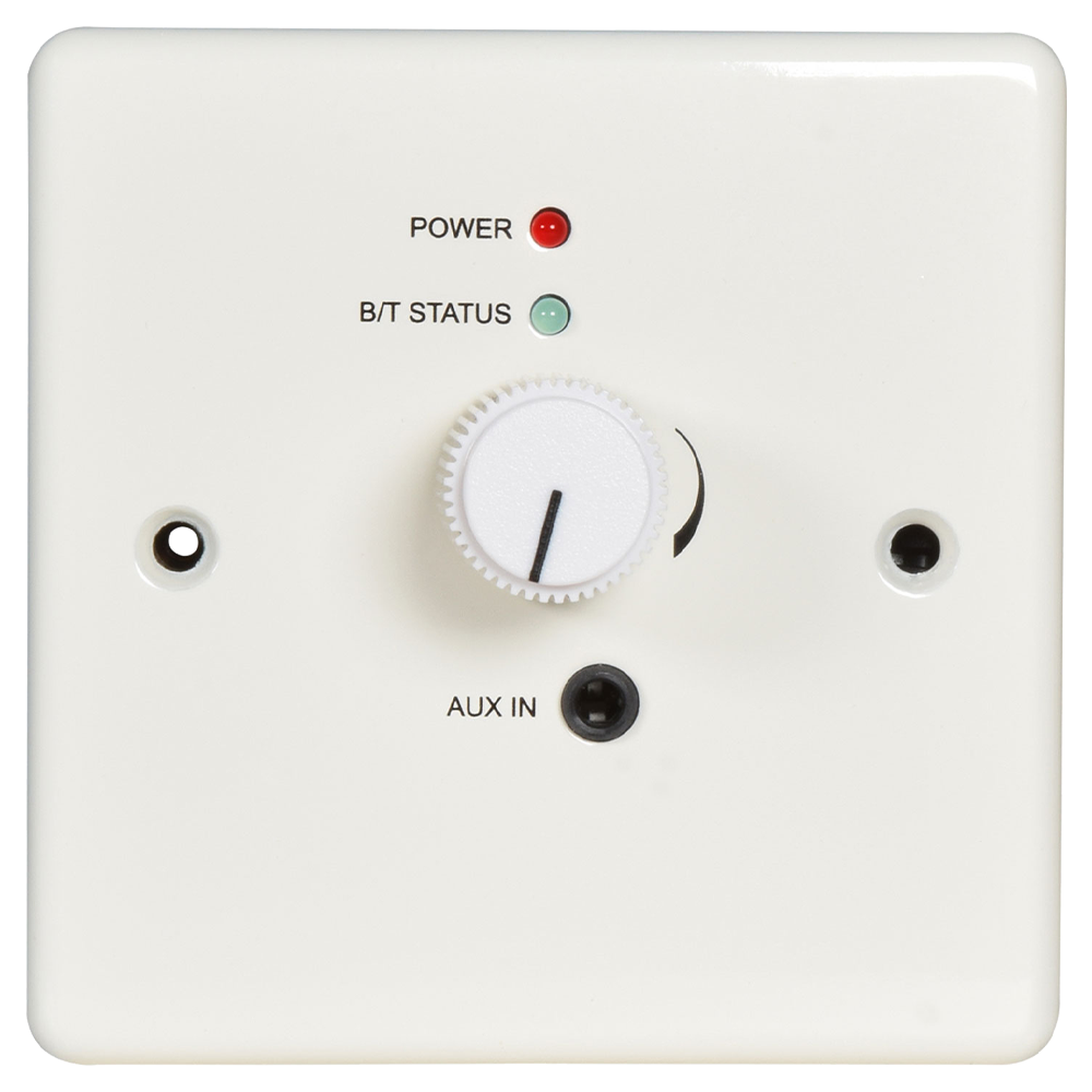 av:link 122.383 Stereo Bluetooth Receiver Wallplate and Backbox