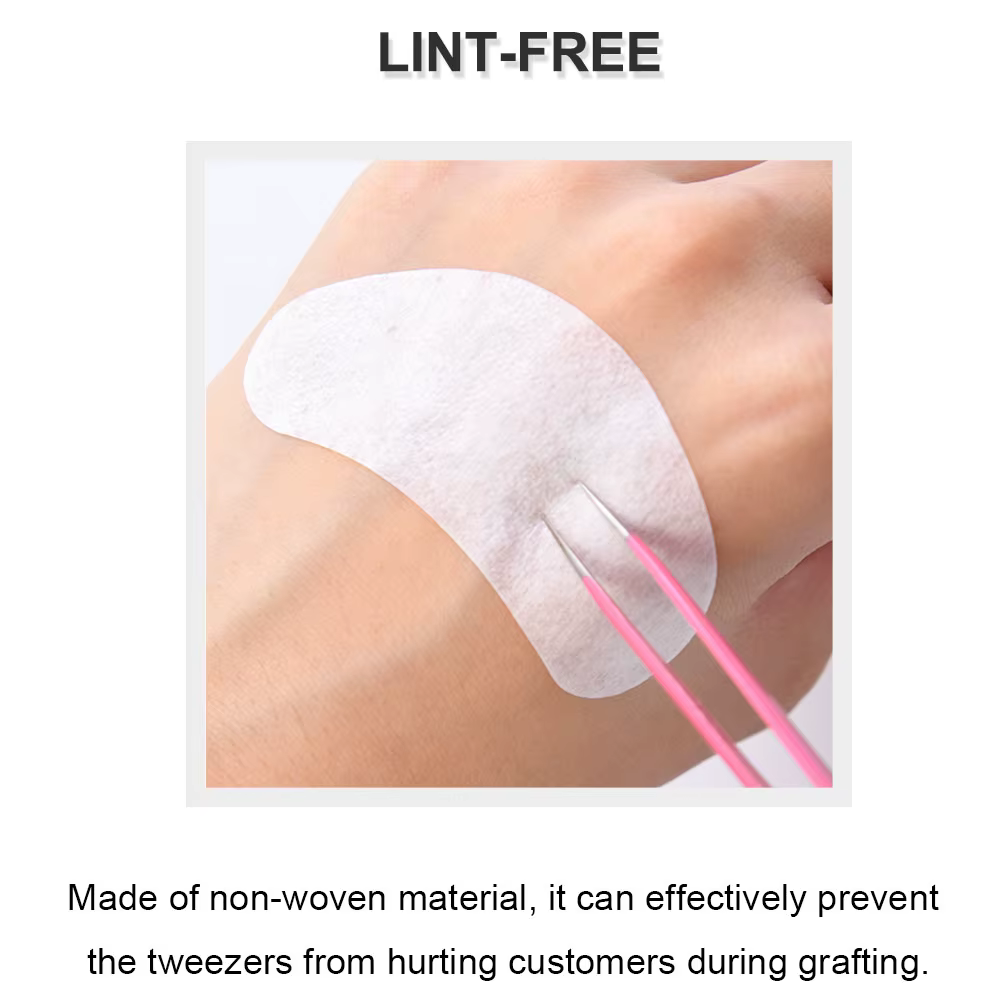50Pairs Eyelash Pad Gel Patch Grafting Eyelashes Under Eye Patches For Eyelash Extension Paper Sticker Application Make Up Tools - Image 2