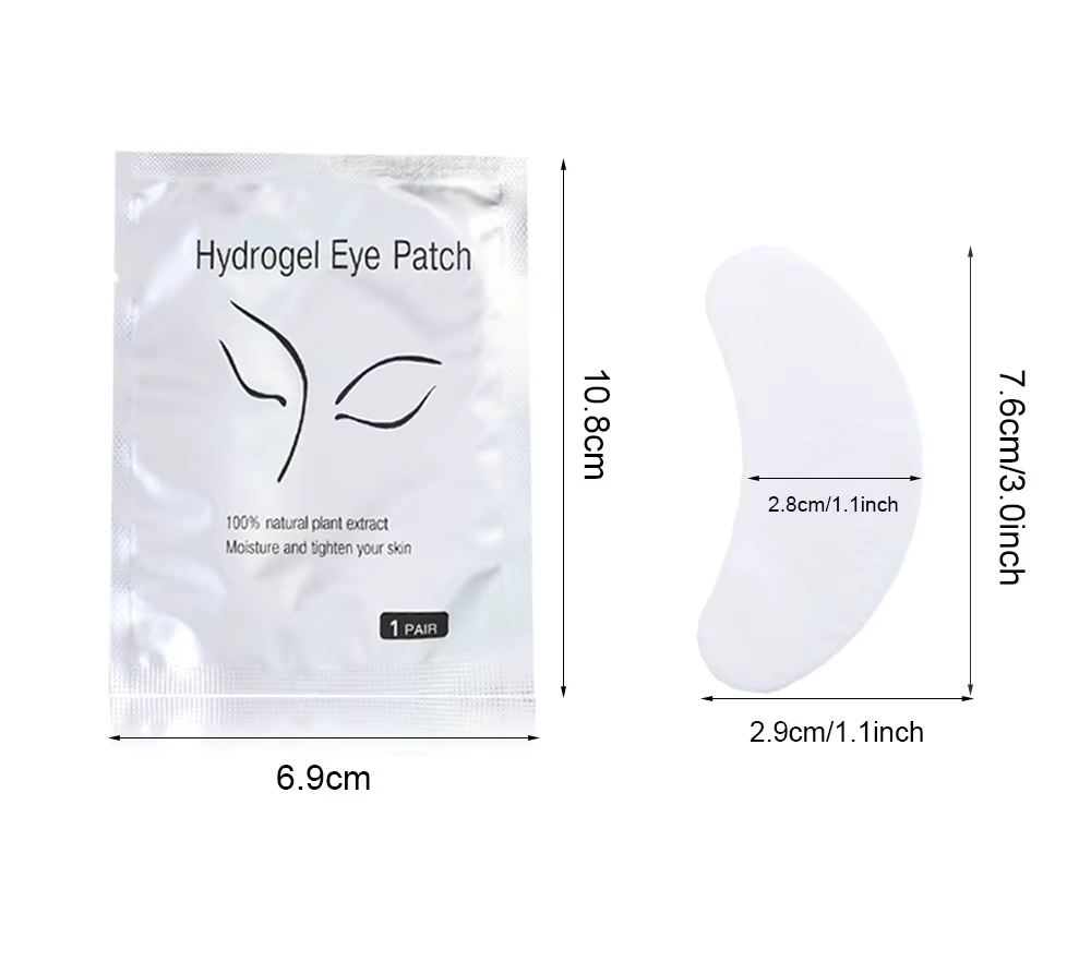 50Pairs Eyelash Pad Gel Patch Grafting Eyelashes Under Eye Patches For Eyelash Extension Paper Sticker Application Make Up Tools - Image 3