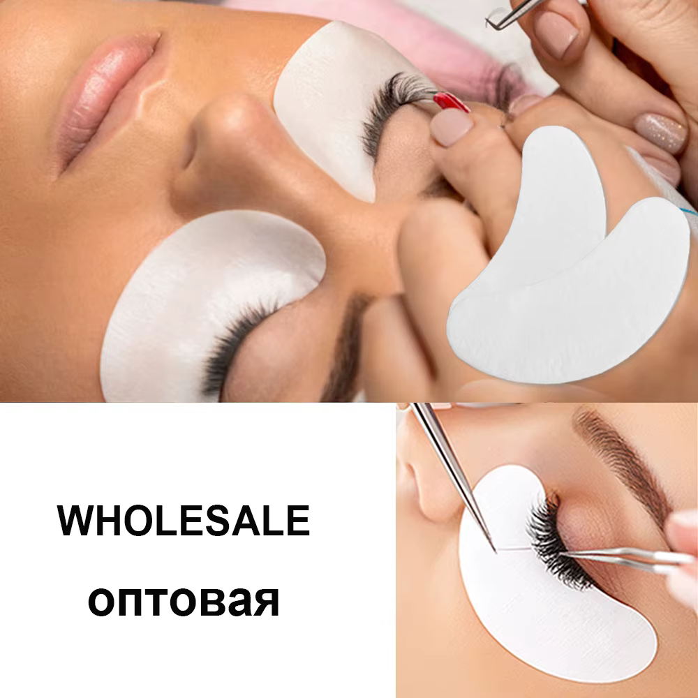 50Pairs Eyelash Pad Gel Patch Grafting Eyelashes Under Eye Patches For Eyelash Extension Paper Sticker Application Make Up Tools - Image 5