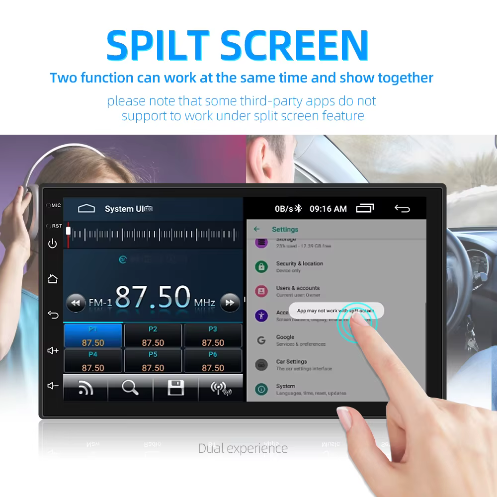 Android 10 2Din Car Radio Multimedia Video Player Universal Auto Stereo GPS MAP For Volkswagen Nissan Hyundai Kia Toyota CR-V - Image 4