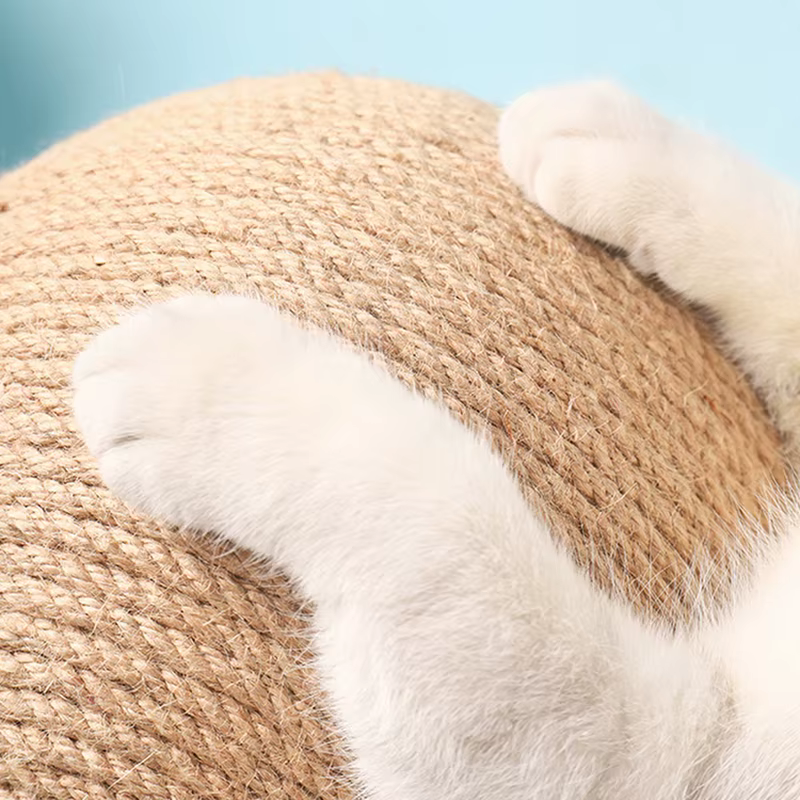 Cat Scratching Ball Toy Kitten Sisal Rope Ball Board Grinding Paws Toys Cats Scratcher Wear-resistant Pet Furniture supplies - Image 5