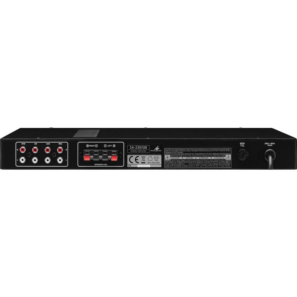 Monacor SA-230/SW Stereo Mixer Amplifier - Image 2
